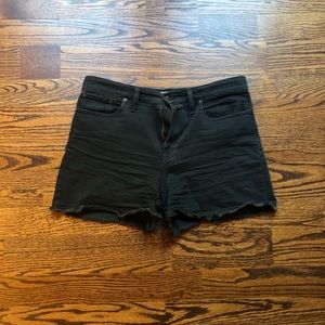 Madewell high rise denim shorts size 32